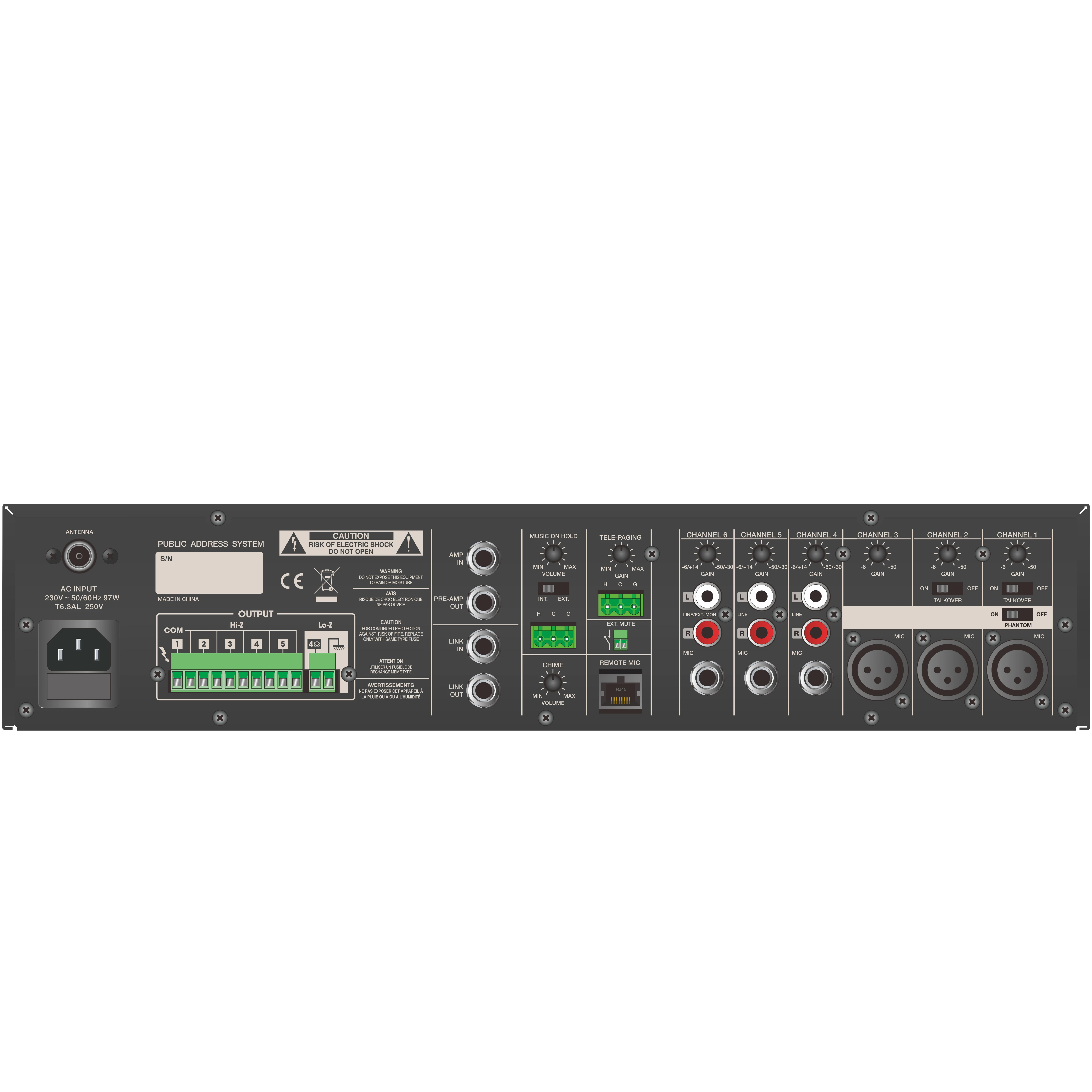 Audio Music Store - Amplificatore di potenza digitale di fascia