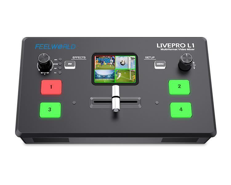 Audio Music Live - FEELWORLD LIVEPRO L1 V1 Mixer Video