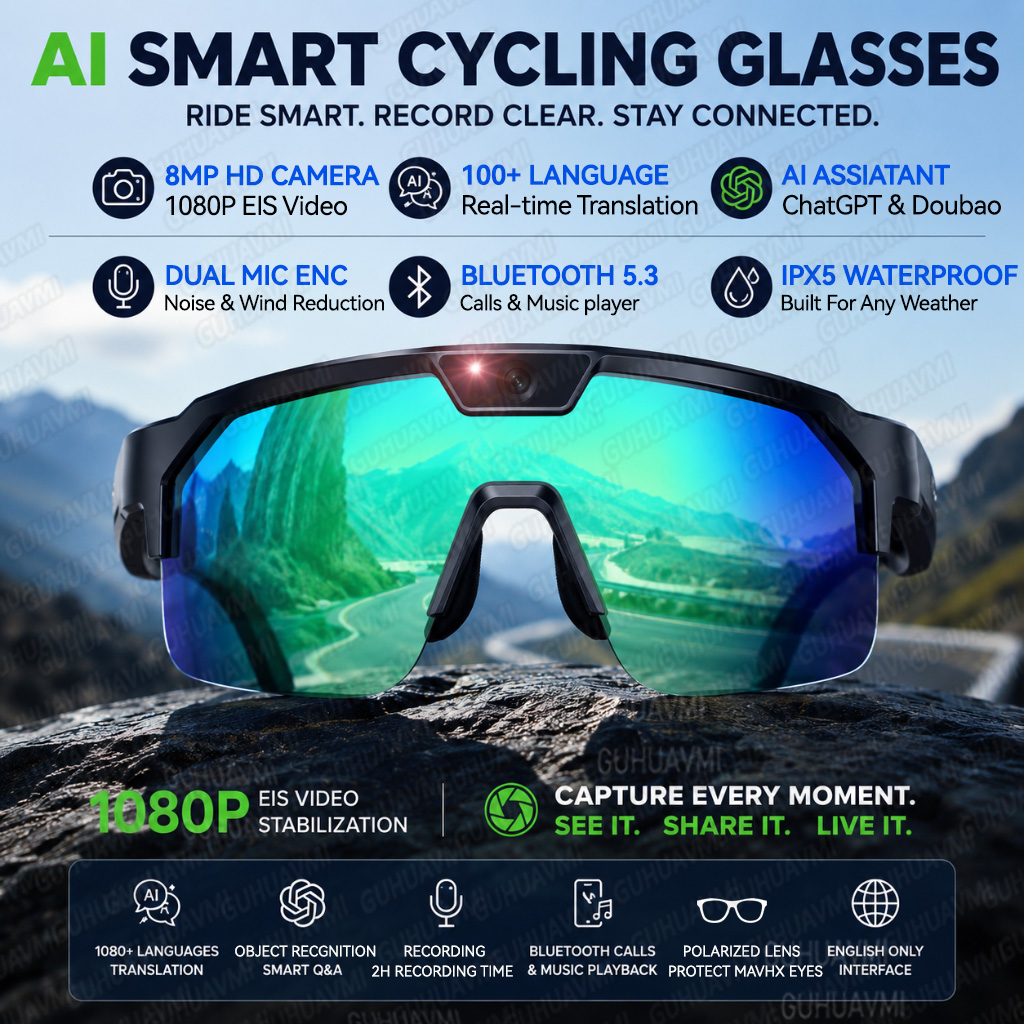 Audio Music To Video Ai Free - Occhiali Smart 2026 Aggiornati con Fotocamera