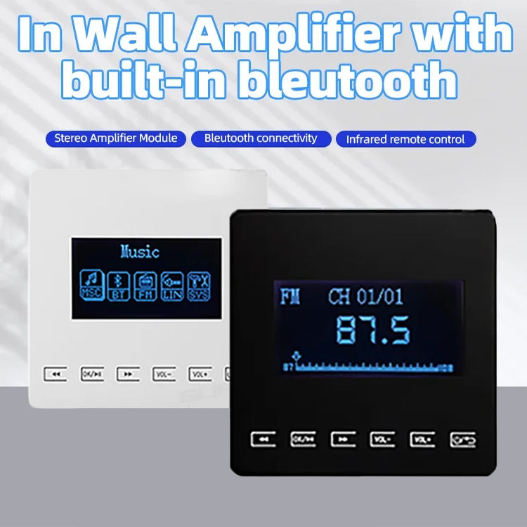 Audio Music Store - Mini amplificatore Bluetooth Lettore musicale per