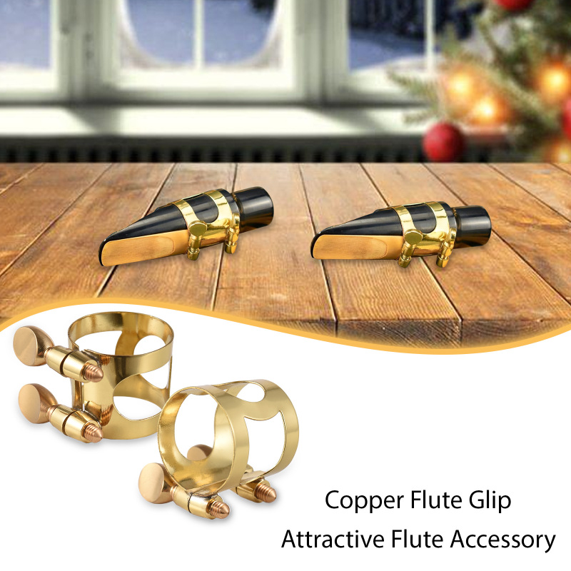 Trombone Mouthpiece - Tenor/Alto/passo Alto Sax legatura fissaggio per