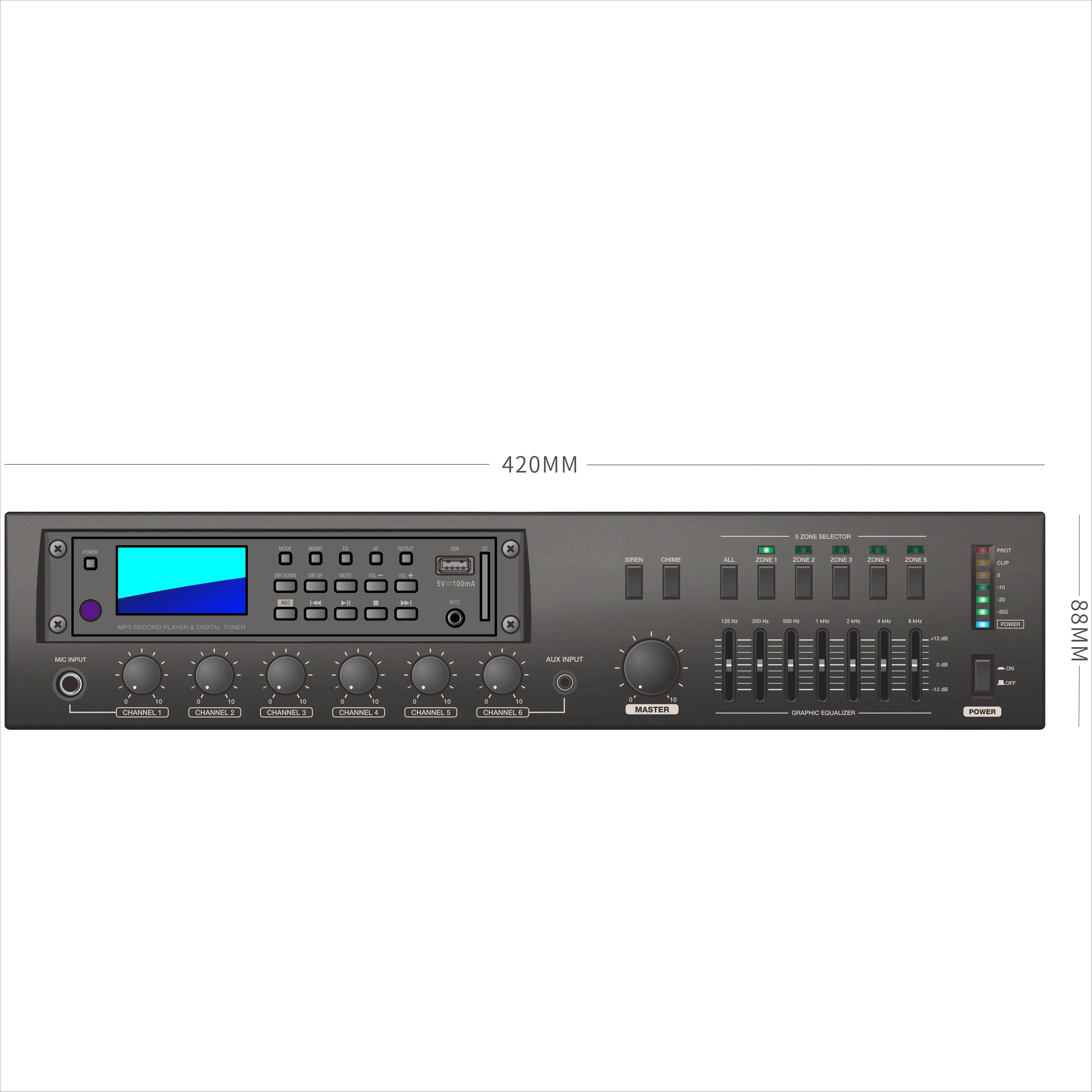 Amplificatore di potenza digit - Audio Music Store recensione e prezzo