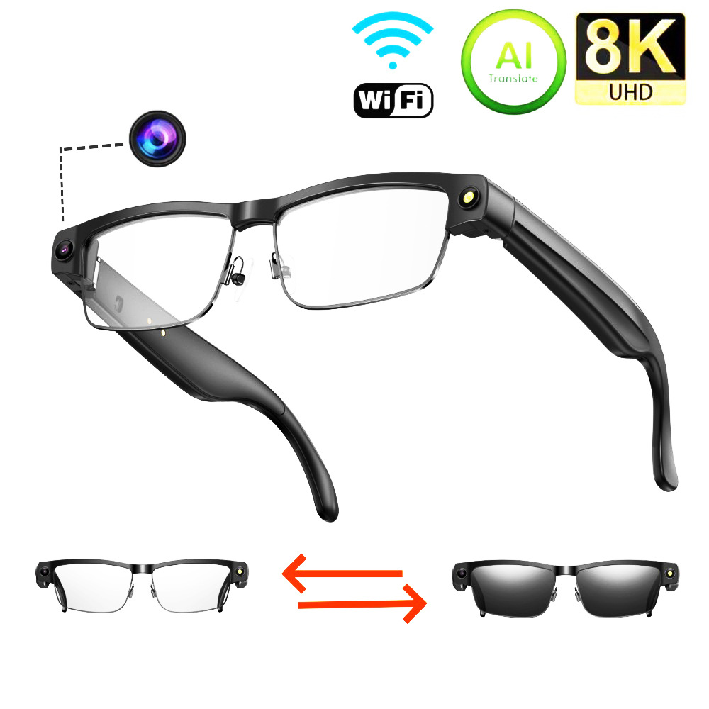 Occhiali Smart L802 con Fotoca - Audio Music To Video Ai Free recensione e prezzo