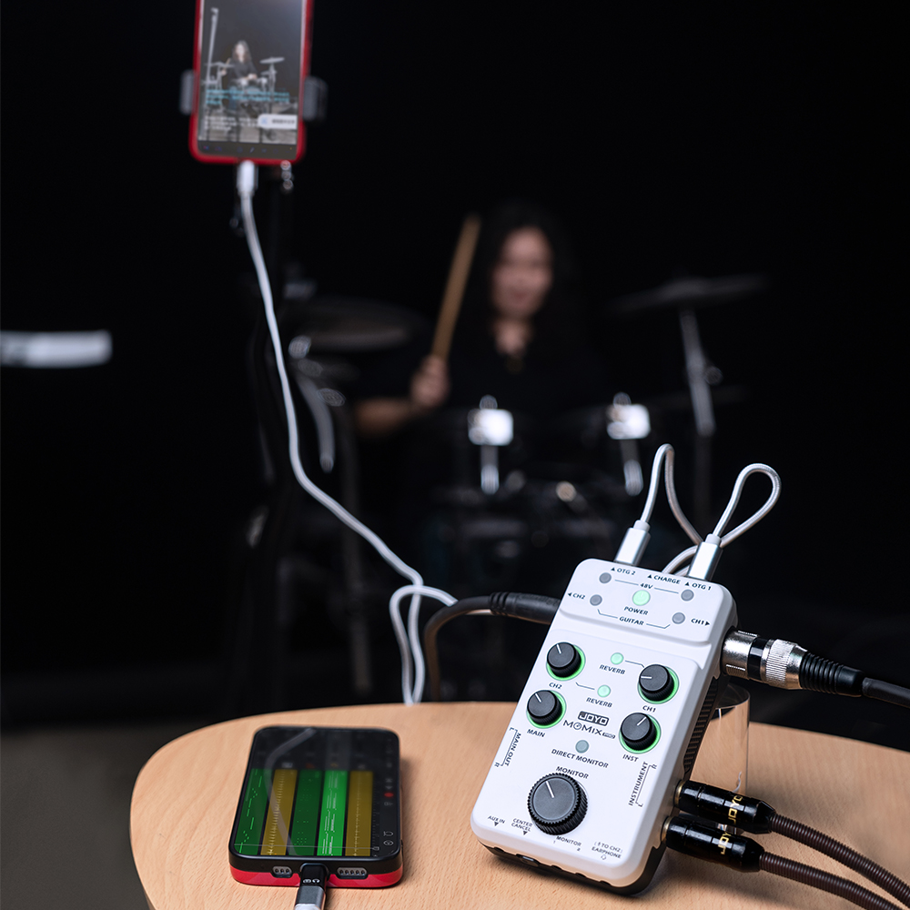 Mixer Audio JOYO MOMIX PRO Ada - Audio Music Live recensione e prezzo