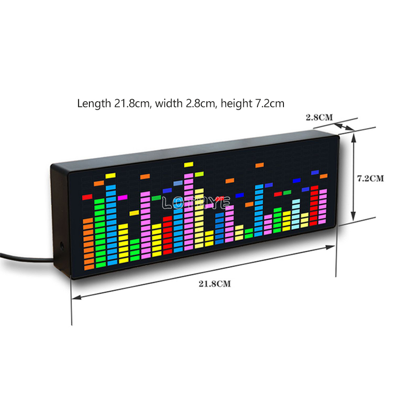 Spettro musicale a LED ad atti - Audio Music Light recensione e prezzo