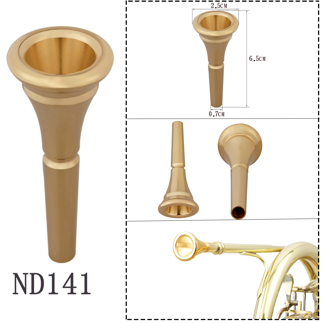 SLADE Bocchino per tromba per  - Trombone Mouthpiece recensione e prezzo