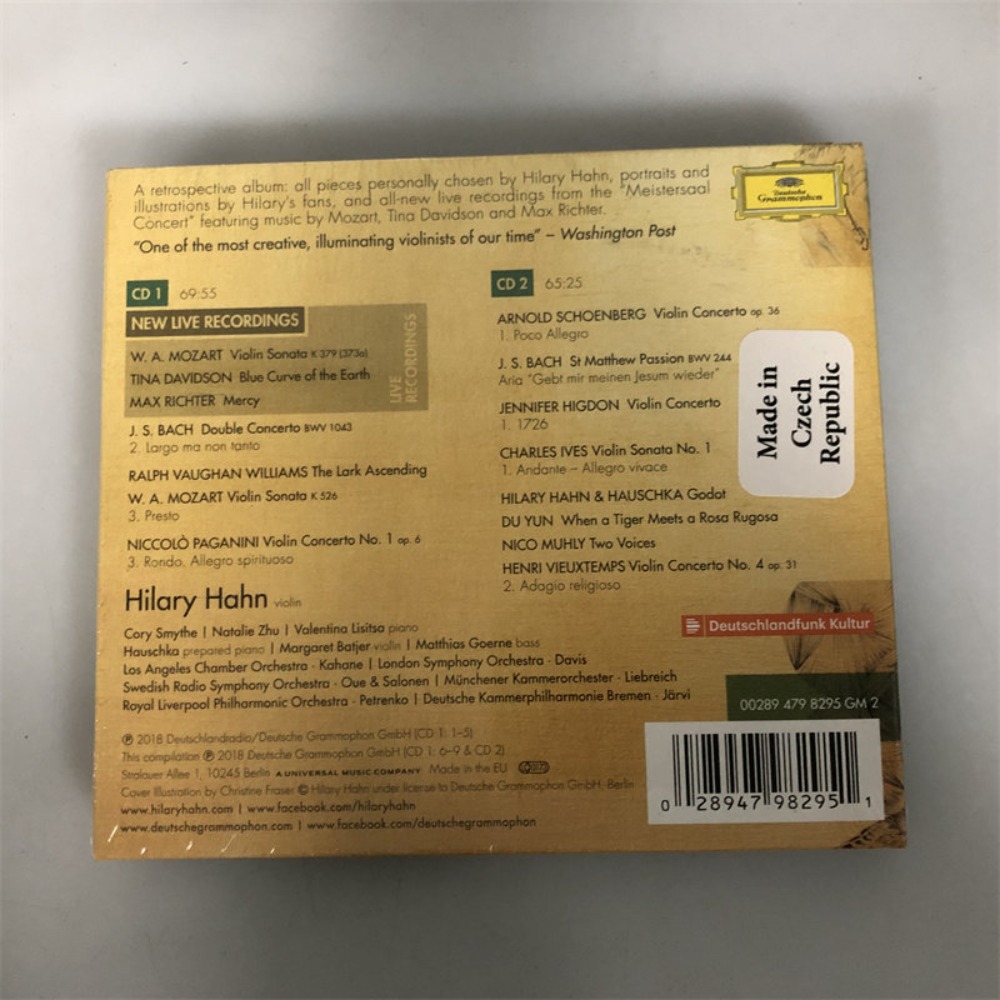 CD 'Retrospective' di Hilary H - Audio Music Live recensione e prezzo