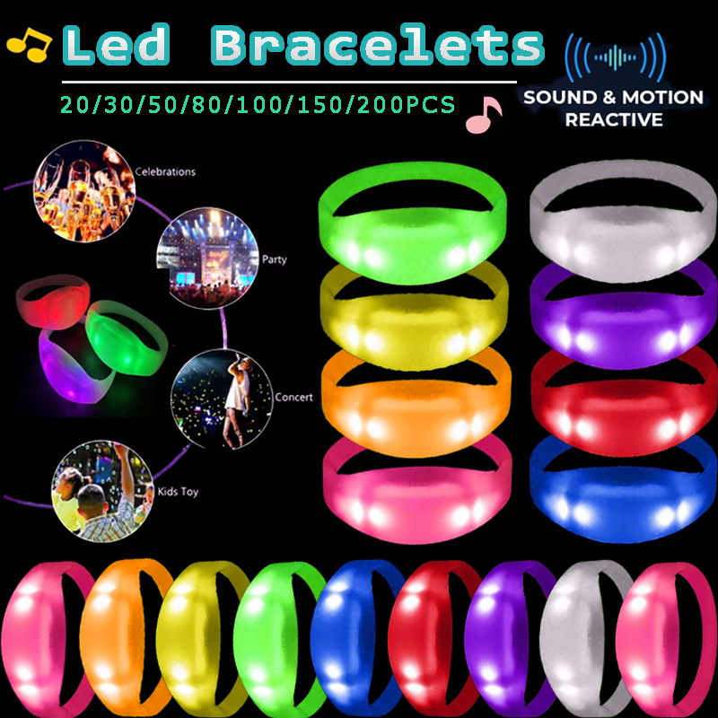 20-200 Braccialetti LED attiva - Audio Music Light recensione e prezzo