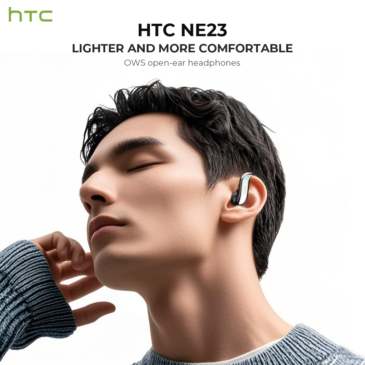 Cuffie Bluetooth Open-Ear HTC  - Audio To Music recensione e prezzo