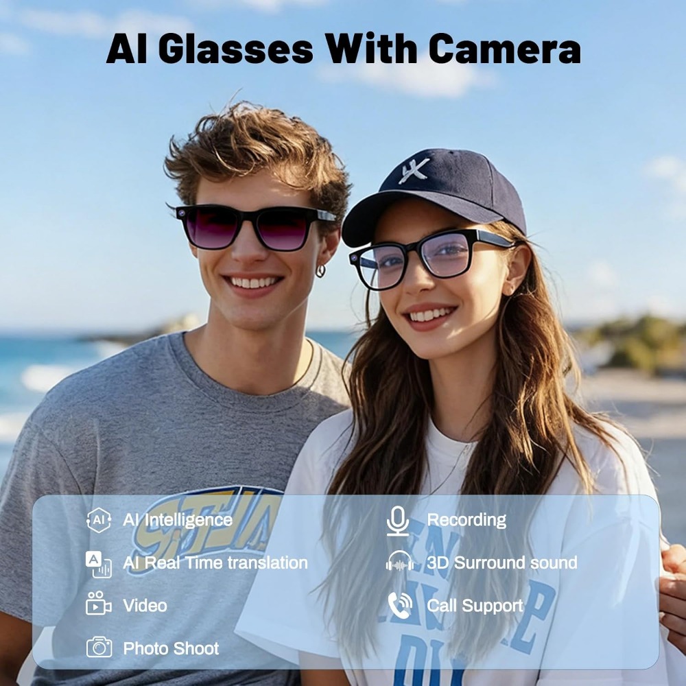 Occhiali Intelligenti con Trad - Audio To Music recensione e prezzo