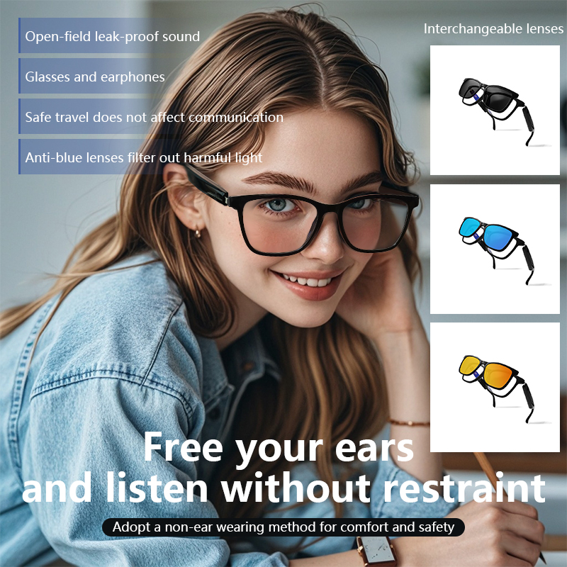 LIGE Bluetooth Occhiali da sol - Audio Music Light recensione e prezzo